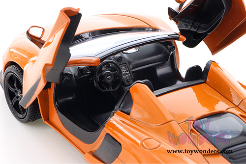 Showcasts Collectibles - McLaren 650S Spider Convertible (1/24 scale diecast model car, Asstd.) 79326/16D