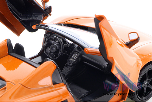 Showcasts Collectibles - McLaren 650S Spider Convertible (1/24 scale diecast model car, Asstd.) 79326/16D