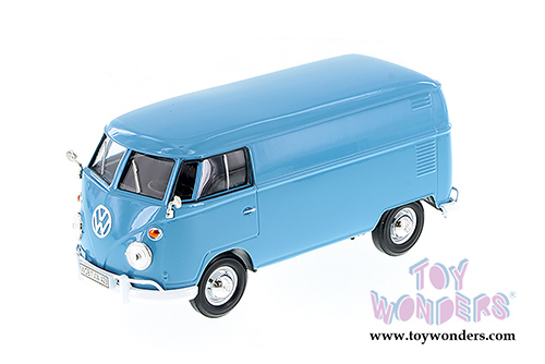 Showcasts Collectibles - Volkswagen Type 2 Delivery Bus (1/24 scale diecast model car, Blue) 79342BU