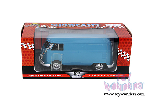 Showcasts Collectibles - Volkswagen Type 2 Delivery Bus (1/24 scale diecast model car, Blue) 79342BU