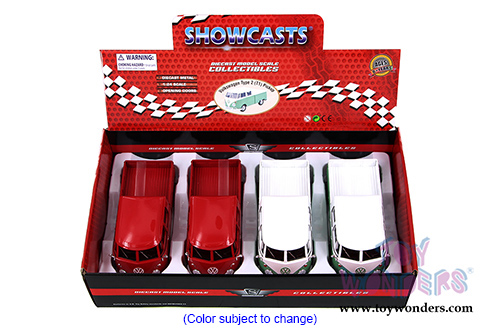 Showcasts Collectibles - Volkswagen Type 2 Pickup Bus (1/24 scale diecast model car, Asstd.) 79343/16D
