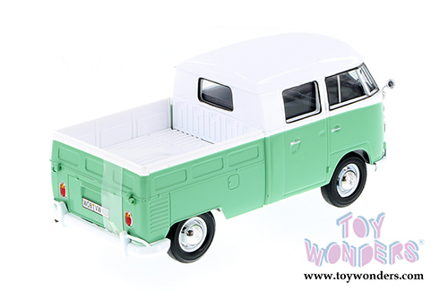 Showcasts Collectibles - Volkswagen Type 2 Pickup Bus (1/24 scale diecast model car, Green) 79343GN