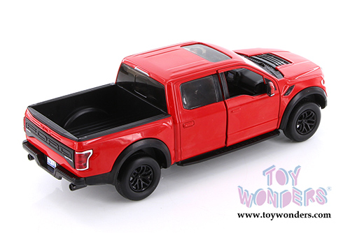 Showcasts Collectibles - Ford F-150 Raptor Pickup (2017, 1/27 scale die cast model car, Asstd.) 79344/16D