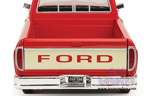 Showcasts Collectibles - Ford F-150 Custom Pickup (1979, 1/24 scale diecast model car, Red) 79346AC/R