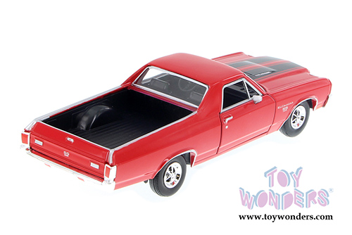 Motormax - Chevy El Camino&trade; SS 396 Hardtop (1970, 1/24 scale diecast model car, Red) 79347AC/R