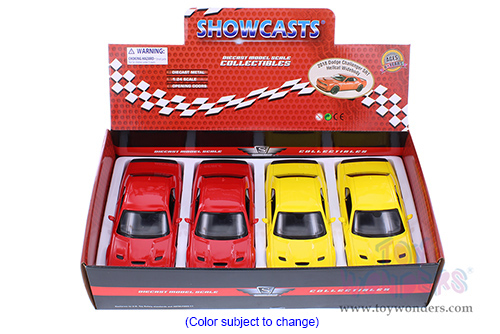 Showcasts Collectibles - Dodge Challenger SRT Hellcat Widebody Hardtop (2018, 1/24 scale diecast model car, Asstd.) 79350/16D