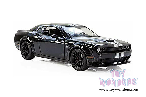 Showcasts Collectibles - Dodge Challenger SRT Hellcat Widebody Hardtop (2018, 1/24 scale diecast model car, Black) 79350BK
