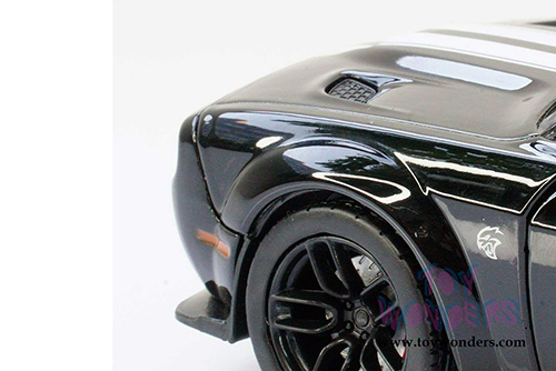 Showcasts Collectibles - Dodge Challenger SRT Hellcat Widebody Hardtop (2018, 1/24 scale diecast model car, Black) 79350BK