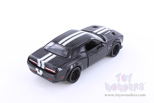 Showcasts Collectibles - Dodge Challenger SRT Hellcat Widebody Hardtop (2018, 1/24 scale diecast model car, Black) 79350M/16D