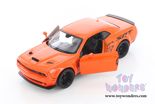 Showcasts Collectibles - Dodge Challenger SRT Hellcat Widebody Hardtop (2018, 1/24 scale diecast model car, Orange) 79350OR
