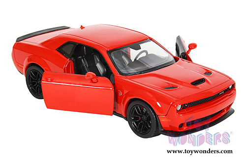 Showcasts Collectibles - Dodge Challenger SRT Hellcat Widebody Hard Top (2018, 1/24 scale diecast model car, Red) 79350R