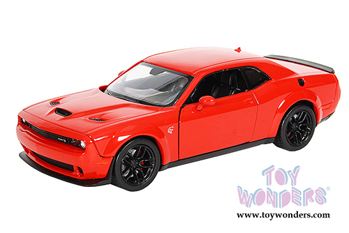 Showcasts Collectibles - Dodge Challenger SRT Hellcat Widebody Hard Top (2018, 1/24 scale diecast model car, Red) 79350R
