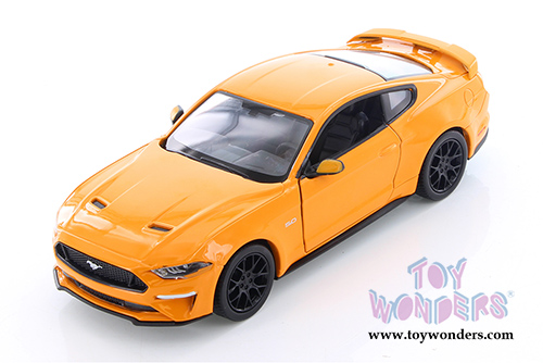 Showcasts Collectibles - Ford Mustang GT Hardtop (2018, 1/24 scale diecast model car, Orange) 79352OR