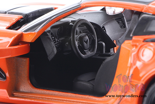 Showcasts&reg;  Collectibles - Chevrolet&reg; Corvette&reg; ZR1 Hardtop (2019, 1/24 scale diecast model car, Orange) 79356OR