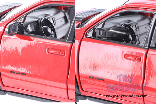 Showcasts Collectibles - Dodge Ram 1500 Crew Cab Pickup Truck Assortment (2019, 1/24 scale diecast model car, Asstd.) 79357/58D