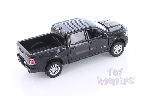 Showcasts Collectibles - Dodge Ram 1500 Crew Cab Laramie & Ram 1500 Crew Cab Rebel Pickup Trucks Assortment (2019, 1/27 scale diecast model car, Asstd.) 79357/8/16D