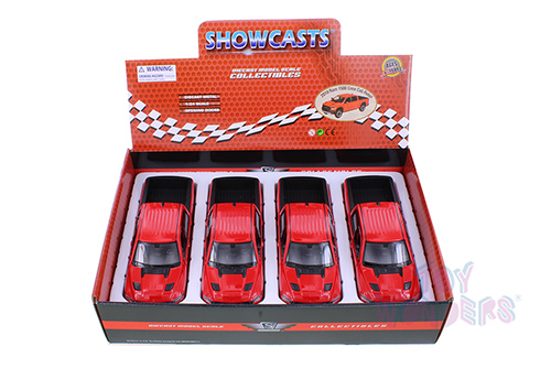 Showcasts Collectibles - Dodge Ram 1500 Crew Cab Rebel Pickup Truck (2019, 1/24 scale diecast model car, Red) 79358R/16D