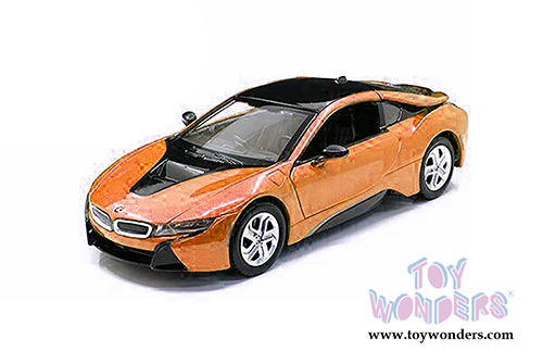 Showcasts  Collectibles - BMW i8 Coupe Hardtop (2018, 1/24 scale diecast model car, Orange) 79359OR