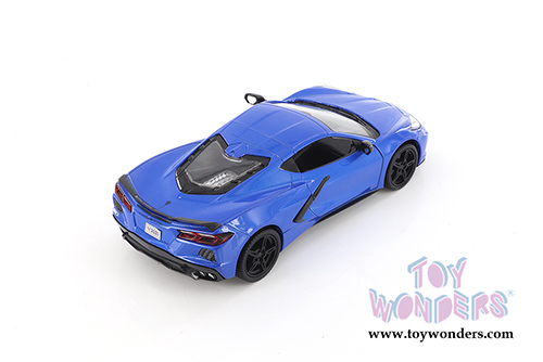 Showcasts  Collectibles - Chevrolet&reg; Corvette&reg; C8 Stingray Hardtop (2020, 1/24 scale diecast model car, Asstd.) 79360/16D