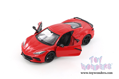 Showcasts  Collectibles - Chevrolet&reg; Corvette&reg; C8 Stingray Hardtop (2020, 1/24 scale diecast model car, Asstd.) 79360/16D