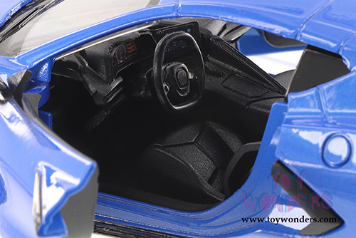 Showcasts®  Collectibles - Chevrolet® Corvette® C8 Stingray Hardtop (2020, 1/24 scale diecast model car, Blue) 71360BU MAP: $22.99