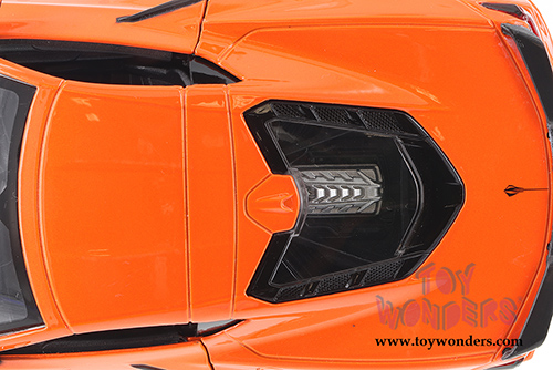 Showcasts® Collectibles - Chevrolet® Corvette® C8 Stingray Hardtop (2020, 1/24 scale diecast model car, Orange) 71360OR MAP: $22.99