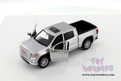 Showcasts Collectibles - GMC&reg; Sierra 1500 SLT Crew Cab Pickup Truck (2019, 1/27 scale diecast model car, Asstd.) 79361/16D