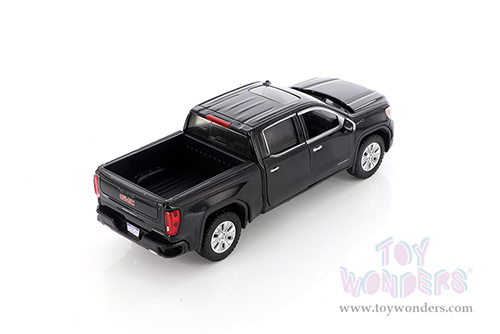 Showcasts Collectibles - GMC&reg; Sierra 1500 Denali Crew Cab Pickup Truck (2019, 1/27 scale diecast model car, Black) 79362BK/16D