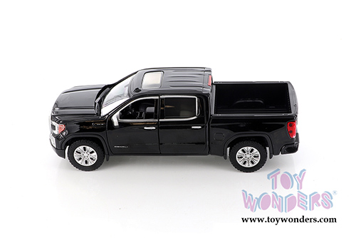 Showcasts® Collectibles - GMC® Sierra 1500 Denali Crew Cab Pickup Truck (2019, 1/27 scale diecast model car, Black) 71362BK MAP: $22.99