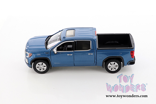 Showcasts® Collectibles - GMC® Sierra 1500 Denali Crew Cab Pickup Truck (2019, 1/27 scale diecast model car, Blue) 71362BU MAP: $22.99