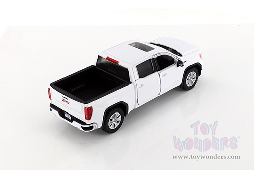 Showcasts Collectibles - GMC&reg; Sierra 1500 Denali Crew Cab Pickup Truck (2019, 1/27 scale diecast model car, White) 79362WH/16D