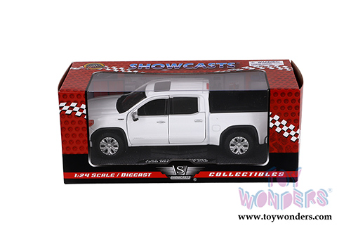 Showcasts Collectibles - GMC&reg; Sierra 1500 Denali Crew Cab Pickup Truck (2019, 1/27 scale diecast model car, White) 79362WH