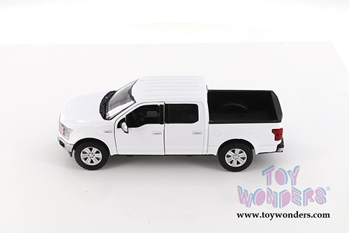 Showcasts Collectibles - Ford F-150 Lariat Crew Cab Pickup Truck (2019, 1/27 scale diecast model car, Asstd.) 79363/16D