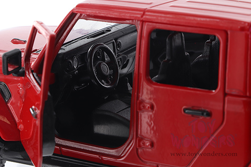 Showcasts Collectibles - Jeep&reg; Gladiator Overland (Closed Top) Pickup Truck (2021, 1/27 scale diecast model car, Asstd.) 79365/16D