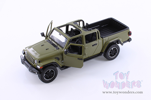 Showcasts Collectibles - Jeep&reg; Gladiator Overland Pickup Truck (2021, 1/27 scale diecast model car, Asstd.) 79367/16D