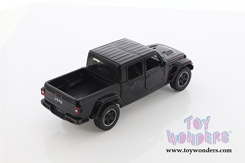 Showcasts Collectibles - Jeep&reg; Gladiator Rubicon Pickup Truck (2021, 1/24 scale diecast model car, Black) 79368BK