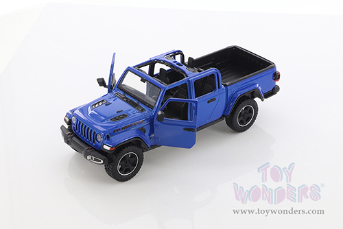 Showcasts Collectibles - Jeep&reg; Gladiator Rubicon Pickup Truck Open Top (2021, 1/27 scale diecast model car, Asstd.) 79370/16D