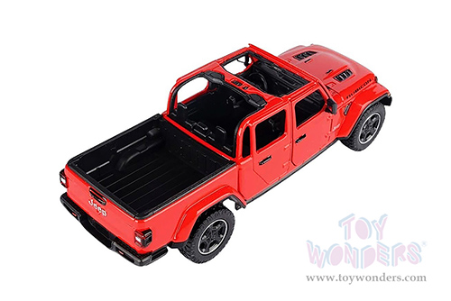 Showcasts Collectibles - Jeep&reg; Gladiator Rubicon Pickup Truck Open Top (2021, 1/27 scale diecast model car, Asstd.) 79370/16D