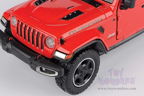 Showcasts Collectibles - Jeep&reg; Gladiator Rubicon Pickup Truck Open Top (2021, 1/27 scale diecast model car, Asstd.) 79370/16D