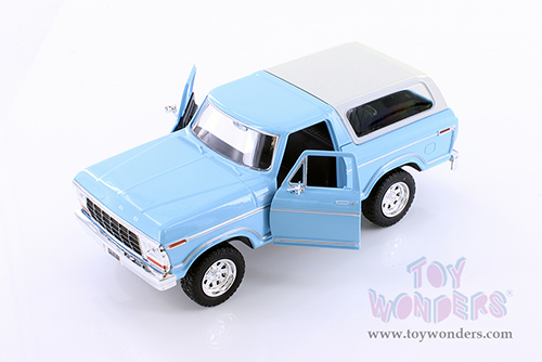 Showcasts® Collectibles - Ford Bronco (1978, 1/24 scale diecast model car, Asstd.) 79373/16D