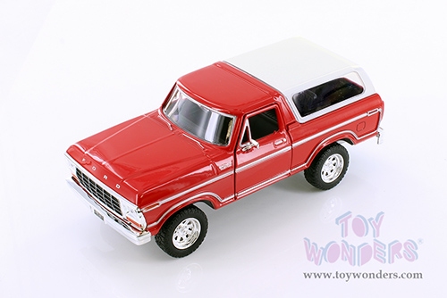 Showcasts® Collectibles - Ford Bronco (1978, 1/24 scale diecast model car, Asstd.) 79373/16D