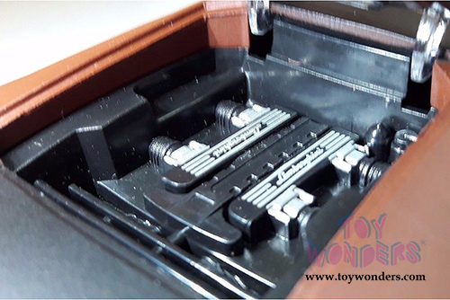 Motormax Satin Paint - Lamborghini Murciélago LP 670-4 SV Hardtop (1/24 scale diecast model car, Matte Brown) 79503