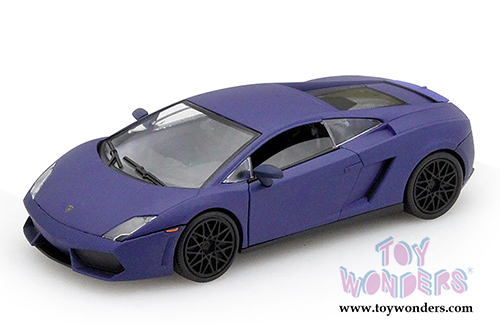 Showcasts Collectibles - Lamborghini Gallardo LP560-4 Hardtop (1/24 scale diecast model car, Matte Blue) 79504