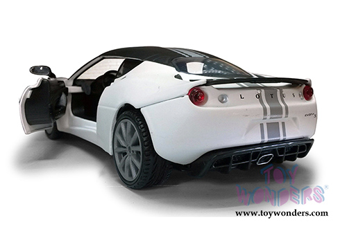 Showcasts Collectibles - Lotus Evora S Hardtop (1/24 scale diecast model car, Matte White) 79505