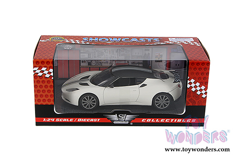 Showcasts Collectibles - Lotus Evora S Hardtop (1/24 scale diecast model car, Matte White) 79505