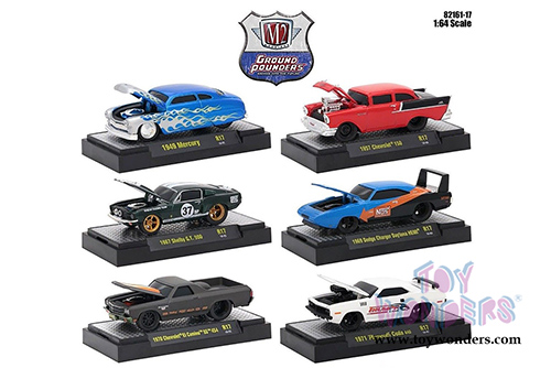 Castline M2 Machines - Ground Pounders Release 17 (1/64 scale diecast model car, Asstd.) 82161/17