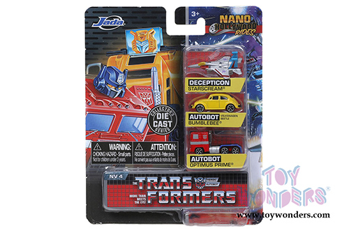 Jada Toys Nano Hollywood Rides | Assortment Pack (1/65, diecast model car, Asstd.) 83548W5AGT