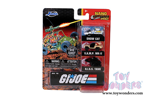 Jada Toys Nano Hollywood Rides | Assortment Pack (1/65, diecast model car, Asstd.) 83548W5AGT