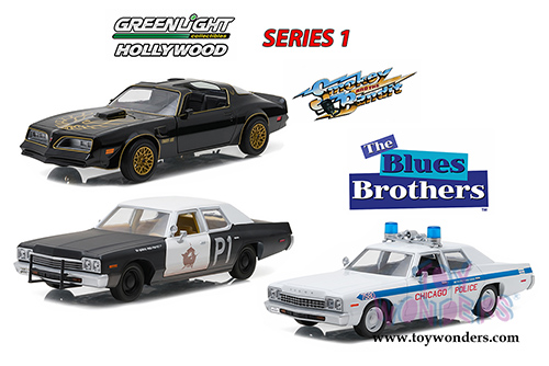 Greenlight - Hollywood Series 1 Assortment (1/24 scale diecast model car, Asstd.) 84010