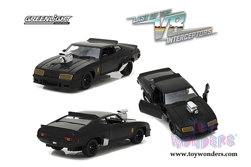 Greenlight - Hollywood Ford Falcon XB Last of the V8 Interceptors Hardtop (1973, 1/24 scale diecast model car, Black) 84051